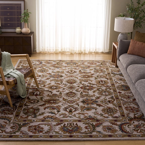 SAFAVIEH Classic Gloria Oriental Wool Area Rug, Ivory, 8'3" x 11'