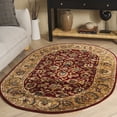 thumbnail image 1 of SAFAVIEH Classic Gloria Oriental Wool Area Rug, Rust/Camel, 4'6" x 6'6" Oval, 1 of 13