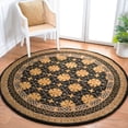 thumbnail image 1 of SAFAVIEH Classic Grozda Oriental Wool Area Rug, Green/Apricot, 3'6" x 3'6" Round, 1 of 7