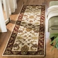 thumbnail image 1 of SAFAVIEH Classic Karolina Oriental Wool Runner Rug, Ivory/Red, 2'3" x 12', 1 of 10