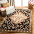 thumbnail image 1 of SAFAVIEH Classic Kirsteen Oriental Wool Area Rug, Black/Beige, 4' x 6', 1 of 11
