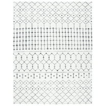 SAFAVIEH Classic Vintage Angela Geometric Area Rug, Beige/Black, 8' x 10'