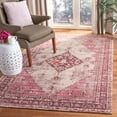 thumbnail image 1 of SAFAVIEH Classic Vintage Bedinn Overdyed Polyester Area Rug, Fuchsia, 5' x 8', 1 of 7