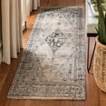 thumbnail image 1 of SAFAVIEH Classic Vintage Bedinn Overdyed Polyester Runner Rug, Grey, 2'3" x 8', 1 of 7