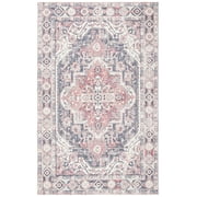 SAFAVIEH Classic Vintage Blake Medallion Area Rug, Red/Blue, 8' x 10'