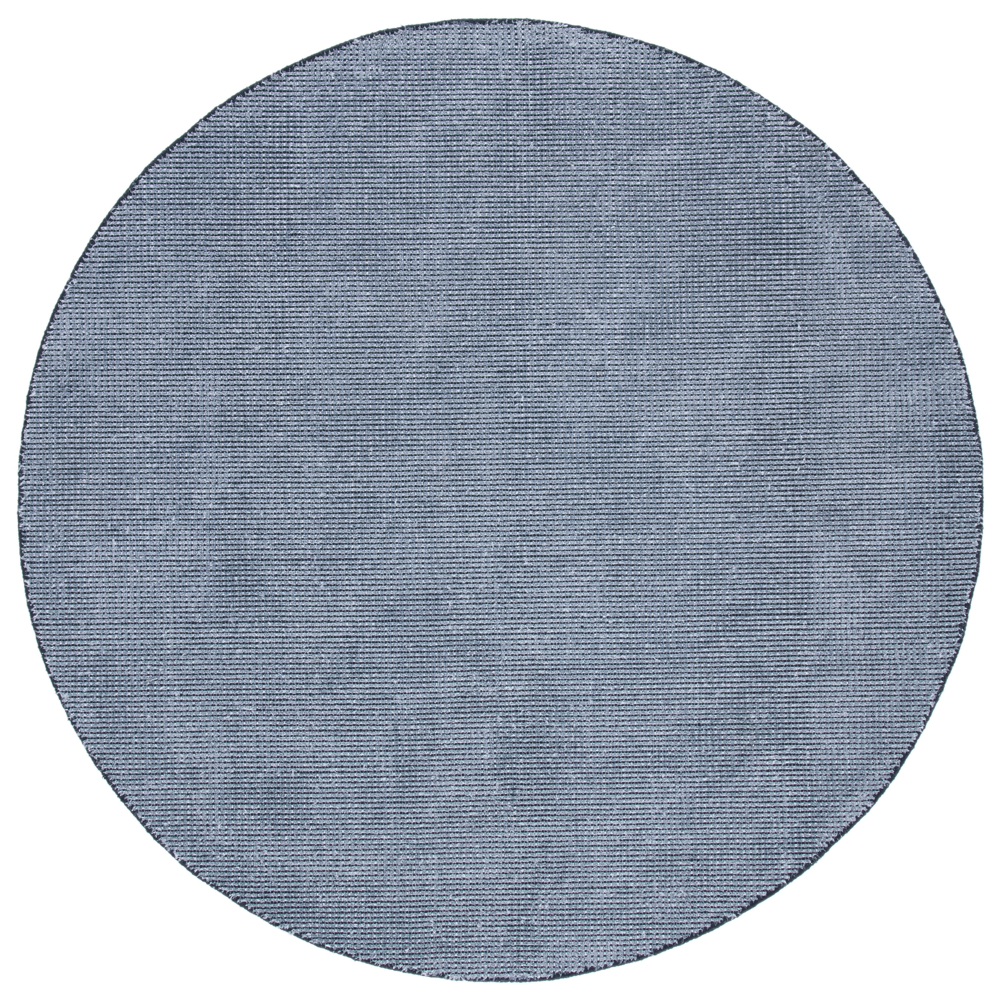 SAFAVIEH Classic Vintage Blanca Distressed Area Rug, Dark Grey, 6' x 6' Round