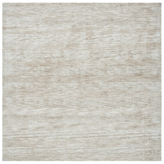 SAFAVIEH Classic Vintage Brad Distressed Area Rug, Beige, 6' x 6' Square