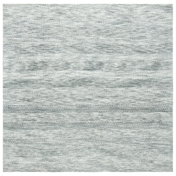 SAFAVIEH Classic Vintage Brad Distressed Area Rug, Grey, 6' x 6' Square