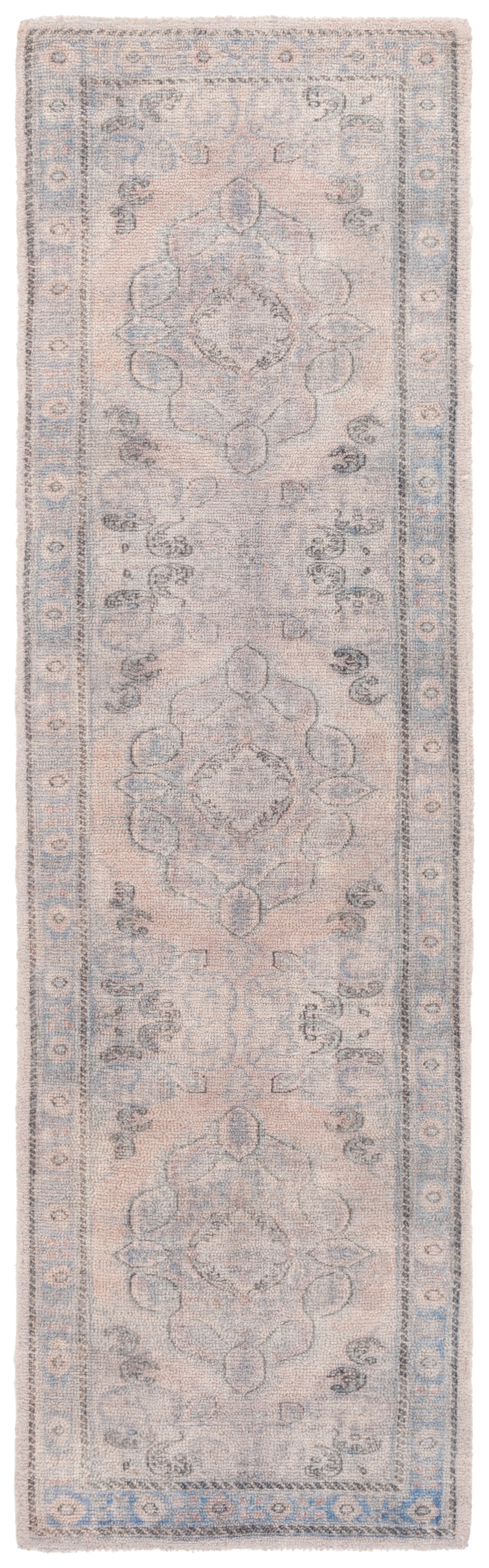 SAFAVIEH Classic Vintage Elinor Southwestern Runner Rug, Gray/Beige, 2'3" x 8'