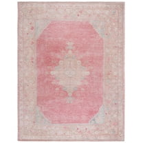SAFAVIEH Classic Vintage Ema Southwestern Area Rug, Pink/Dark Beige, 8' x 10'
