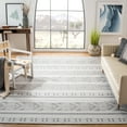 thumbnail image 1 of SAFAVIEH Classic Vintage Eric Geometric Polyester Area Rug, Grey, 6' x 9', 1 of 5