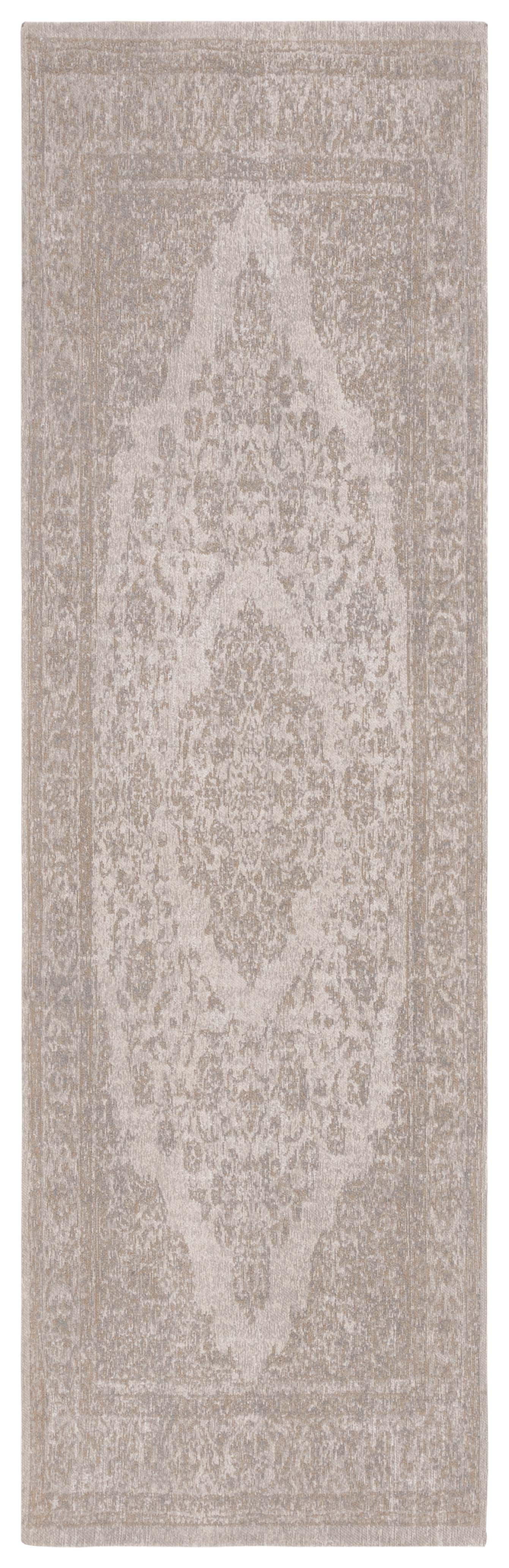 SAFAVIEH Classic Vintage Ivonette Oriental Cotton Runner Rug, Beige, 2'3" x 12'