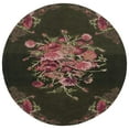 thumbnail image 1 of SAFAVIEH Classic Vintage Morven Floral Polyester Area Rug, Green/Red, 6' x 6' Round, 1 of 6