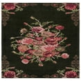 thumbnail image 1 of SAFAVIEH Classic Vintage Morven Floral Polyester Area Rug, Green/Red, 6' x 6' Square, 1 of 8