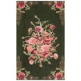 thumbnail image 1 of SAFAVIEH Classic Vintage Morven Floral Polyester Area Rug, Green/Red, 8' x 10', 1 of 8