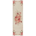 thumbnail image 1 of SAFAVIEH Classic Vintage Morven Floral Polyester Runner Rug, Beige/Red, 2'3" x 12', 1 of 8