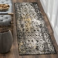 thumbnail image 1 of SAFAVIEH Classic Vintage Patricia Oriental Overdyed Runner Rug, Black/Silver, 2'3" x 8', 1 of 6