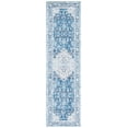 thumbnail image 1 of SAFAVIEH Classic Vintage Ramona Medallion Runner Rug, Blue/Grey, 2'3" x 8', 1 of 8