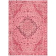 thumbnail image 1 of SAFAVIEH Classic Vintage Tris Floral Polyester Area Rug, Fuchsia, 6' x 9', 1 of 8