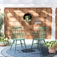 thumbnail image 1 of SAFAVIEH Clifton Outdoor Patio Arm Chair, Matte Olive Green, Set of 2, 1 of 10