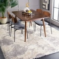 thumbnail image 1 of Safavieh Cloud Rachelle Distressed Polyester Shag Area Rug, Ivory/Gray, 9' x 12', 1 of 10