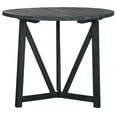 thumbnail image 1 of SAFAVIEH Cloverdale Transitional Outdoor Patio Round Table, Dark Slate Grey, 1 of 5