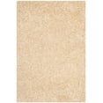 thumbnail image 1 of SAFAVIEH Clyde Solid Plush Polyester Shag Area Rug, Cream, 2'6" x 4', 1 of 6