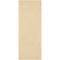 thumbnail image 1 of SAFAVIEH Clyde Solid Plush Polyester Shag Runner Rug, Cream, 2'3" x 6', 1 of 4