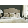 thumbnail image 1 of SAFAVIEH Connie Classic Upholstered Headboard with Nail Heads, Queen, Hemp, 1 of 3