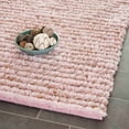 thumbnail image 1 of SAFAVIEH Constance Braided Plush Shag Area Rug, Pink, 4' x 6', 1 of 5