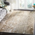thumbnail image 1 of SAFAVIEH Constellation Vintage Delmar Geometric Area Rug, Beige/Multi, 5'3" x 7'6", 1 of 8