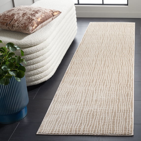 SAFAVIEH Continental Alondra Distressed Runner Rug, Beige/Gray, 2'2" x 8'