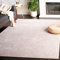 SAFAVIEH Continental Claes Distressed Area Rug, Ivory/Beige, 5'3" x 7'6"