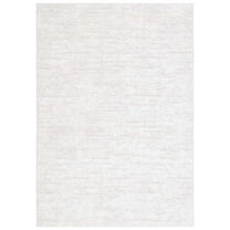 SAFAVIEH Continental Jonie Solid Area Rug, Ivory/Beige, 5'3" x 7'6"