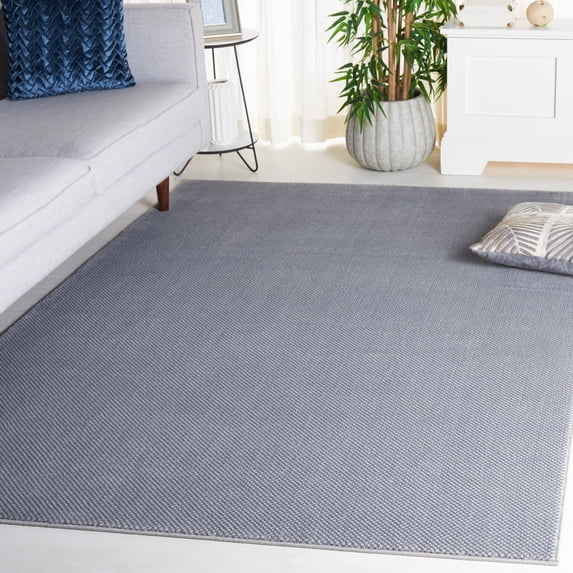 SAFAVIEH Continental Josif Solid Area Rug, Dark Gray, 5'3" x 7'6"
