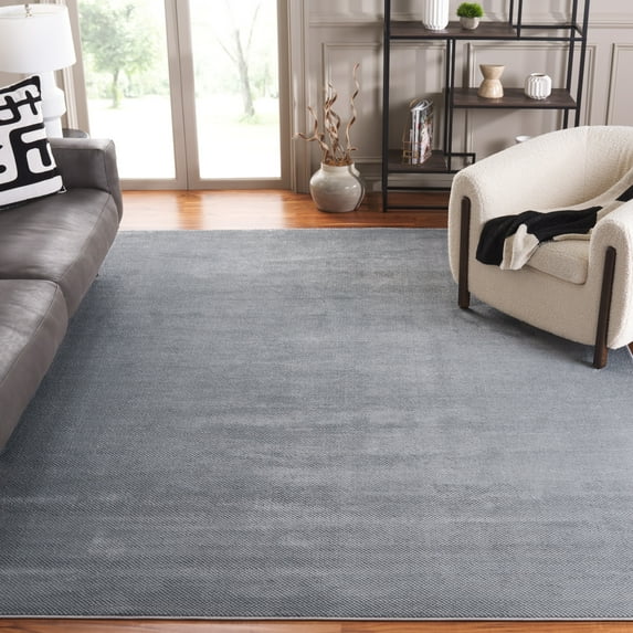 SAFAVIEH Continental Josif Solid Area Rug, Dark Gray, 6'7" x 9'