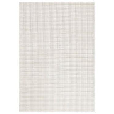 SAFAVIEH Continental Watson Solid Area Rug, Beige/Grey, 5' x 7'