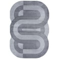 thumbnail image 1 of SAFAVIEH Contour Jakov Geometric Area Rug, Grey/Dark Grey, 5'3" x 7'6", 1 of 11