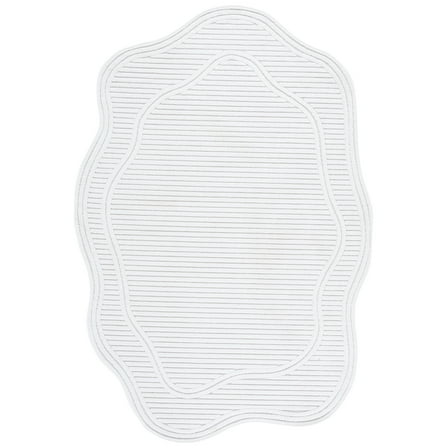 SAFAVIEH Contour Jilliean Striped Area Rug, Ivory, 8' x 10'