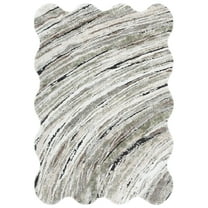 SAFAVIEH Contour Pauletta Abstract Area Rug, Green/Ivory, 8' x 10'