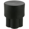 thumbnail image 1 of SAFAVIEH Cordiz 14" Transitional Solid Ceramic Garden Stool, Matte Black, 1 of 1