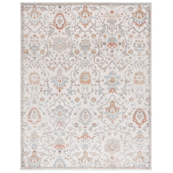 SAFAVIEH Cornelia Kalina Medallion Area Rug, Ivory/Multi, 8' x 10'