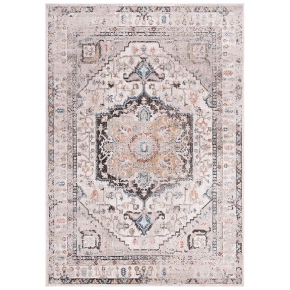 SAFAVIEH Cornelia Paxton Medallion Area Rug, Ivory, 9' x 12'