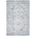 thumbnail image 1 of SAFAVIEH Cosmopolitan Carver Medallion Area Rug, Cream/Blue, 4' x 6', 1 of 11