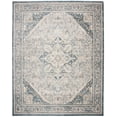 thumbnail image 1 of SAFAVIEH Cosmopolitan Carver Medallion Area Rug, Cream/Blue, 8' x 10', 1 of 11