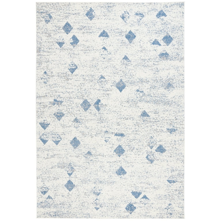 8' X 11' Ivory Abstract Indoor Outdoor Area Rug 8' X 11' Ivory Abstract Indoor Outdoor Area Rug