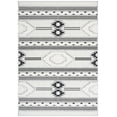 thumbnail image 1 of SAFAVIEH Cottage Euphemia Geometric Indoor/Outdoor Area Rug, Ivory/Black, 5'3" x 7'7", 1 of 6