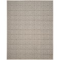 thumbnail image 1 of SAFAVIEH Cottage Isaiah Geometric Indoor/Outdoor Area Rug, Brown/Creme, 8' x 10', 1 of 2