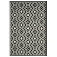 thumbnail image 1 of SAFAVIEH Cottage Lorin Geometric Chevron Indoor/Outdoor Area Rug Dark Grey/Light Grey, 6'7" x 9'6", 1 of 4