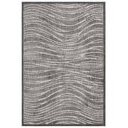 SAFAVIEH Cottage Tayler Geometric Indoor/Outdoor Area Rug, Grey, 8' x 11'2"
